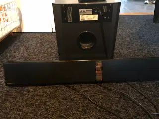 Soundbar med subwoofer
