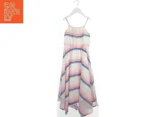 Sommerkjole med farvet stribemønster fra H&M (str. 128)