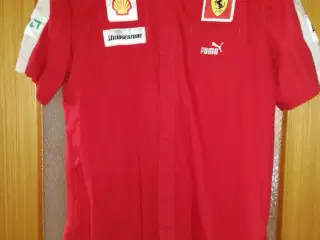 PUMA FERRARI RETRO SKJORTE, STR XL