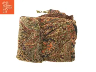 Paisley mønstret cashmere sjal (str. 66x180 cm)