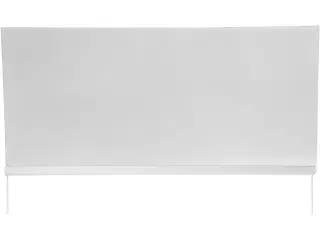 Skilteholder og skiltebom, H: 300 mm, B: 640 mm, 1 sæt