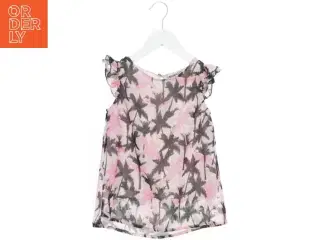 Sommerbluse med tropisk print fra VRS (str. 122)
