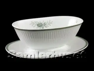 Grøn Melodi Sauceskål 22x8½ cm.