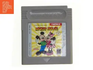 Game Boy spil - Mickey Mouse fra Nintendo (str. 6 cm)