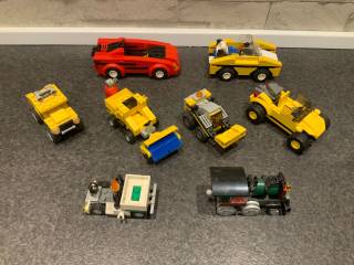 Gamle lego køretøjer
