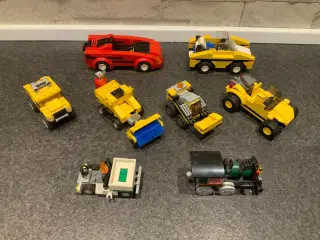 Gamle lego køretøjer