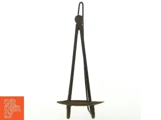Antik jernlysestage (str. H. 29 cm)