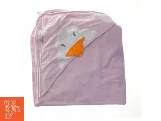 Baby håndklæde med hætte og andemotiv fra Aziz Bebe (str. 85x85 cm)