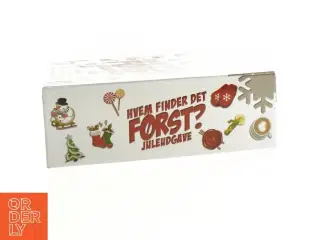 Brætspil &#39;Hvem finder det først?&#39; - Juleudgave