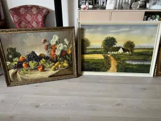 Blandede  Malerier. BYD