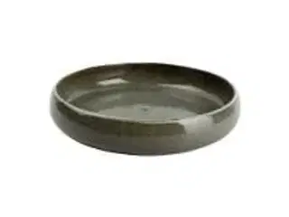 4 stk. Tallerken m/høj kant grøn 230 mm Curvo