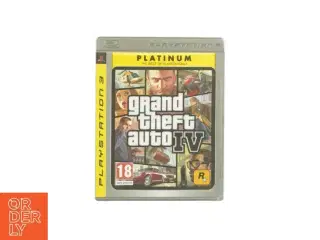Grand theft auto IV til playstation 3 (Blu-ray)