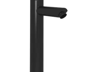 Blandingsbatteri til badeværelse 12x30 cm sort