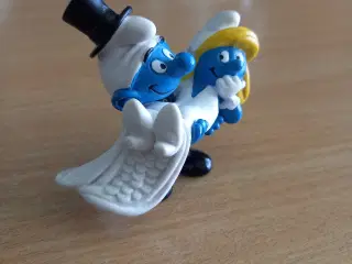 Sjælden smølf Brudepar 