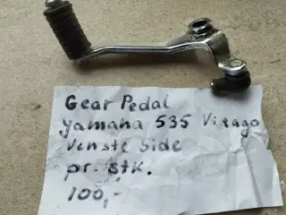 Gear pedal Yamaha 535 Virago, venstre side