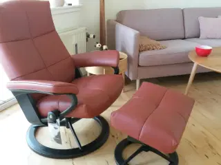 helt ny stressless david med skammel i str medium