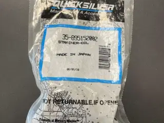 Quicksilver Strainer, Oil