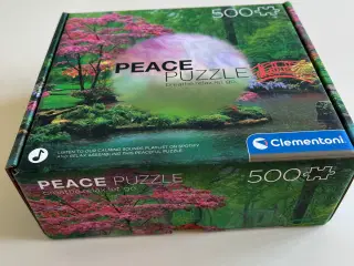 Peace puzzle - 500 brikker 
