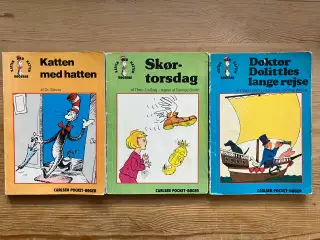 Katten med hatten bøger, 3 stk.
