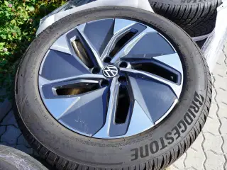 Originale VW Id4 alufælge med vinterdæk