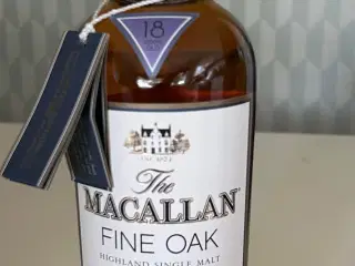 Macallan Fine Oak 18 Year Old 1988 Limited Edition