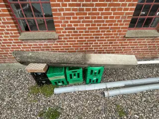 Stor flagstangssokkel
