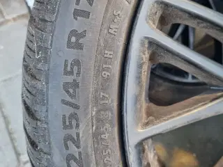 Fælge med vinterdæk til BMW 318d f31 