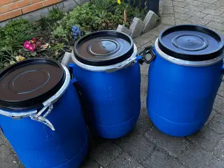 Opbevaringstønde med låg 30 L