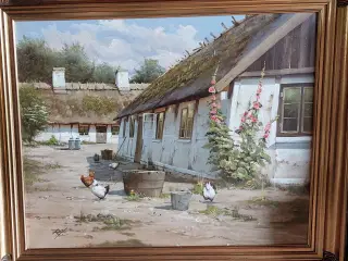 ROALD HANSEN - ( 1938 - 2018 ) - oliemaleri