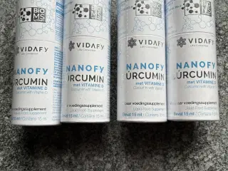 VIDAFY NANOFY CURCUMIN med D vitamin 