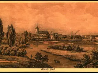 Odense 1863 - Stender Serie "fra gamle Dage" 26881 - Ubrugt