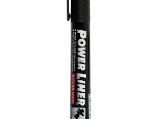 Permanent Marker Sort 1,5-3 mm - 1 stk.