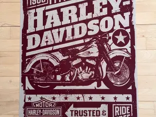 Flag med Harley-Davidson 