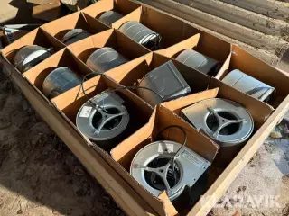 Centrifugalblæsere ebmpapst 175/190w 24 styk. 67/90W 11 styk.