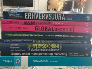 Studiebøger til markedsføringsøkonom