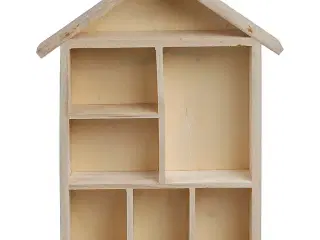 Sættekasse i Træ med Tag - 30x21x3,5 cm