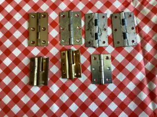 Blandede hængsler i metal