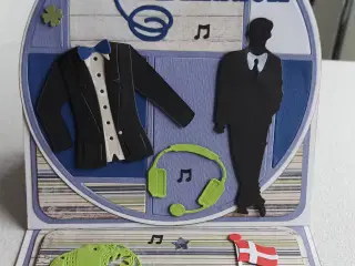 Konfirmationskort til drenge sælges