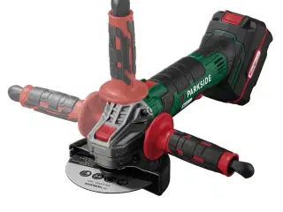 Parkside X20V Team Vinkelsliber Batteridrevet Rød/