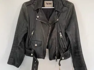 Acne leather jacket