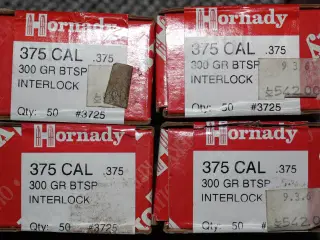 Hornady kugler kal .375