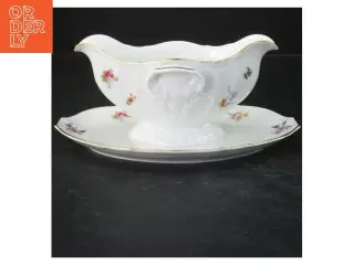 Sovseskål med underfad (str. 25x11 cm)