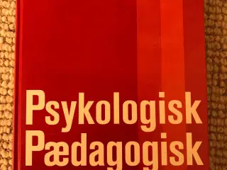 Psykologisk/pædagogisk ordbog