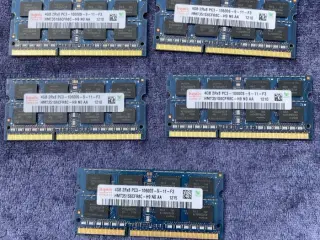 RAM til bærbar pc – 4 GB - 5 stk
