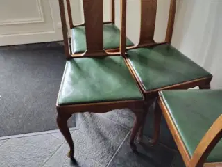 6 egetræsspisestole