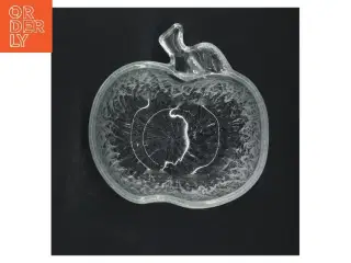 Glasfad formet som æble (str. 13 cm)