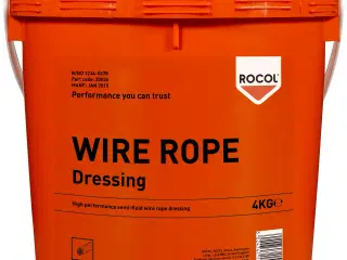 Wire Rope Dressing wiresmøremiddel 4kg