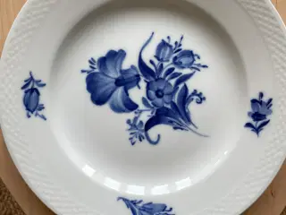 Blå Blomst tallerken