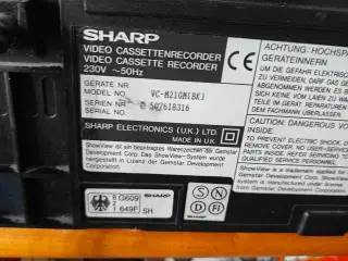 Sharp VC-M21 VHS Videobåndoptager
