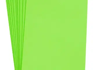 Mosgummi A4 Lys Grøn - 10 ark, 2 mm tykkelse